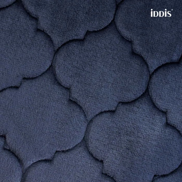 Коврик для ванны полиэстер с запоминающей пеной Iddis Basic B20P580i12 синий фото