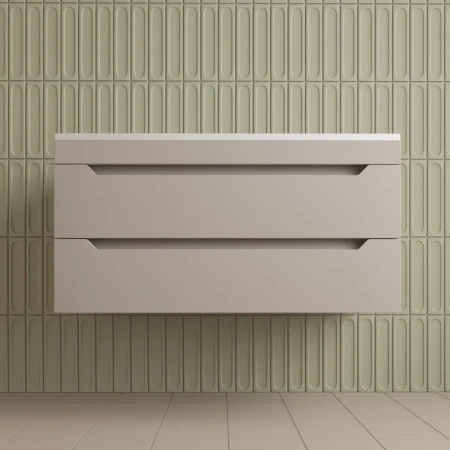 Тумба подвесная Style Line Остин 100 ЛС-00002409 крем фото