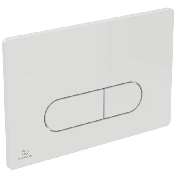 Клавиша смыва для унитаза Ideal Standard Prosys Oleas M1 R0115AC белая глянцевая фото