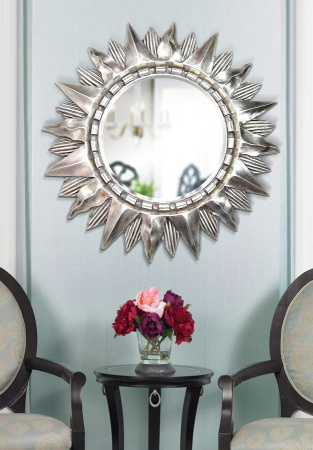 Зеркало солнце Art-Zerkalo Sol Silver FA045SL 85 см фото