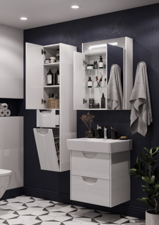 Зеркало-шкаф Акватон Сильва 60 1A216202SIW70 фото