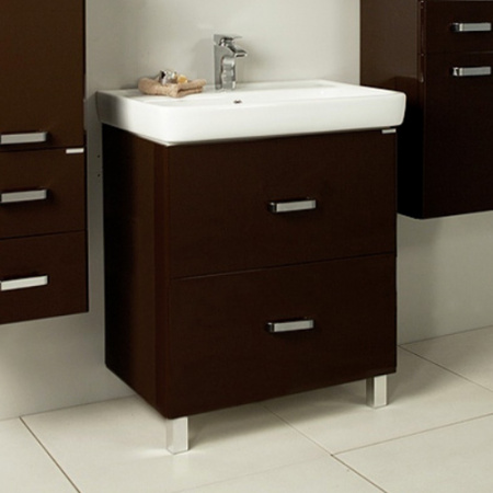 Тумба под раковину Акватон Америна 70 Н 1A169301AM430 темно-коричневая фото