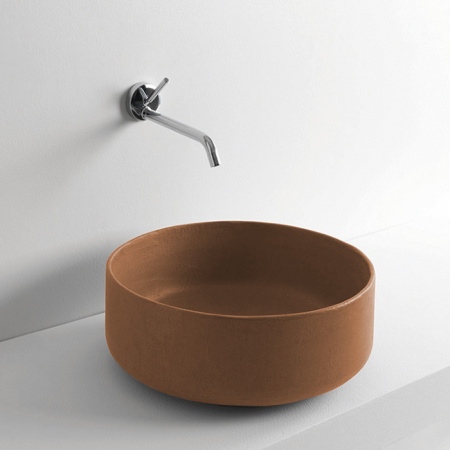 Раковина Artceram Cognac COL001 19 00 ombra bruciata 42x42 фото