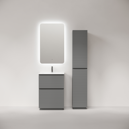 Шкаф-пенал напольный Sancos Folk Floor PFL35FES Ergraut soft фото