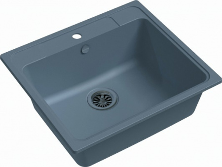 Мойка кухонная Ewigstein Elegant E- 60 серый металлик фото
