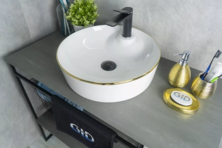 Накладная раковина GID Luxe Line D1306H011 45х45 фото