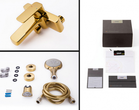 Смеситель для ванны с душем D&K Touro Berlin DA1433203 фото