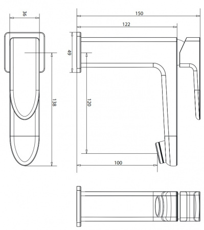 Cмеситель для раковины Omnires Siena SN7310CR хром фото