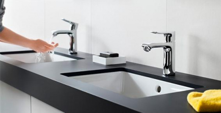 Смеситель для раковины Hansgrohe Metris 31080000 фото