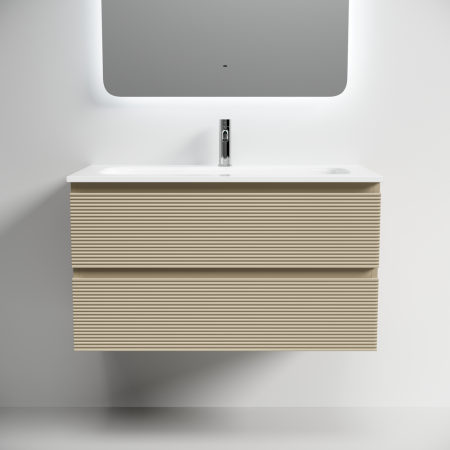 Тумба под раковину Sancos Folk FL90CP капучино фото