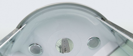 Душевая кабина Weltwasser WW500 Halle HALLE 1002 100x100 с крышей фото