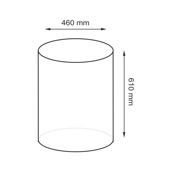 Корзина для белья WasserKRAFT Mosel WB-460-L фото