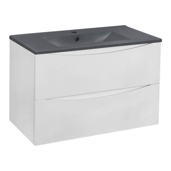 Тумба под раковину Vincea Mia VMC-2MC750GW G.White 75 см фото