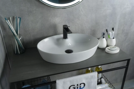 Накладная раковина GID 9436 55х40 фото