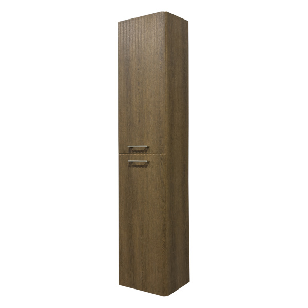 Шкаф-пенал Comforty Ангара-35 00-00019358 дуб темно-коричневый фото