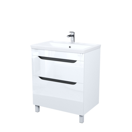 Напольная тумба с раковиной Iddis Ray RAY70WFi95K 80 см фото