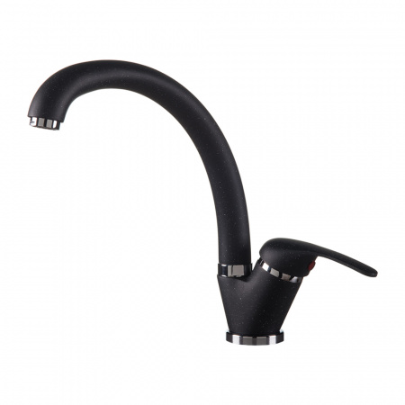 Смеситель для кухни Rossinka Y35-23-Black фото