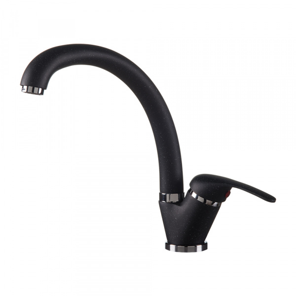 Смеситель для кухни Rossinka Y35-23-Black фото