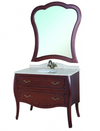 Тумба под раковину Bellezza Грация Люкс 100 вишня фото