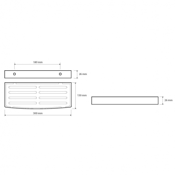 Мыльница настенная Bemeta Cytro 102308081 фото