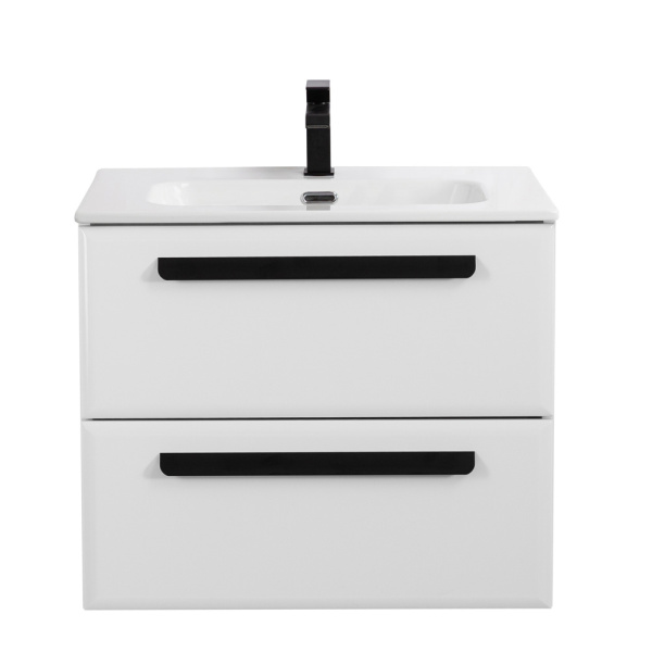 Тумба под раковину Cezares Eco 70 ECO-CER-N-700-2C-SO-BL 70 см, Bianco Lucido фото