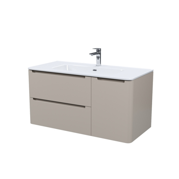 Тумба с раковиной Iddis Edifice EDI10C0i95K капучино фото