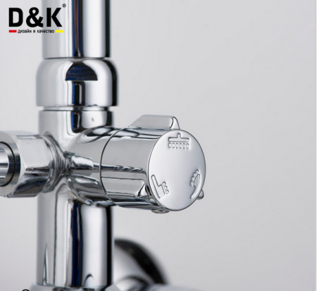 Душевая система (стойка) D&K Eucharius Rhein DA1373701C11 фото