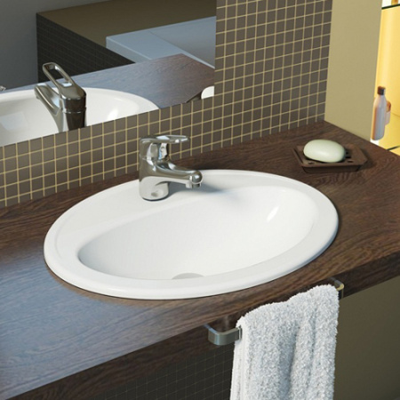 Раковина Cersanit Calla S-UM-Cl/1-w фото