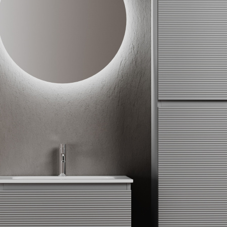 Тумба под раковину Sancos Folk FL60ES Ergraut soft фото