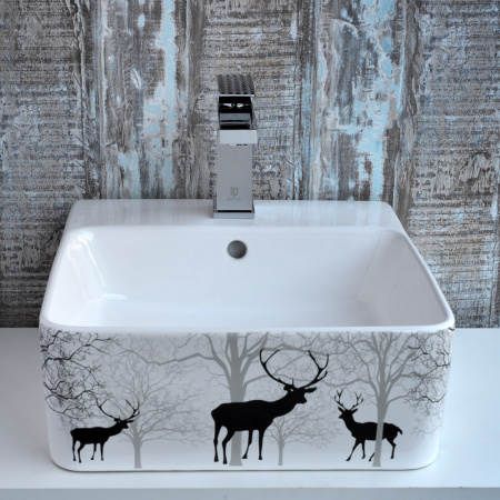 Раковина Bronze de Luxe 1060BD 42x40 фото