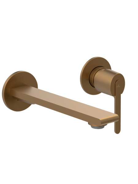 Настенный смеситель для раковины AltroBagno Юнион (Unione) ALTROBAGNOUnione010506BC матовая медь фото