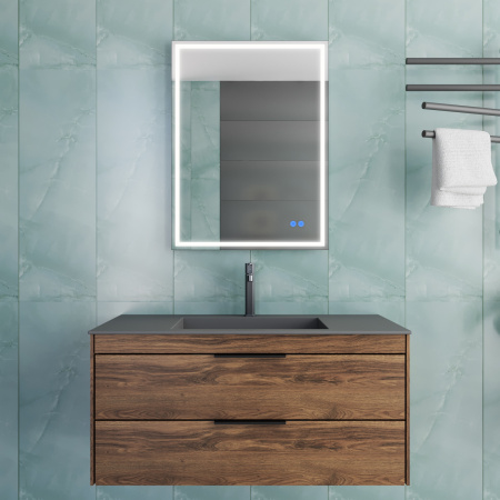 Тумба под раковину Vincea Chiara 2D VMC-2C2100CO С.Oak 100 см фото