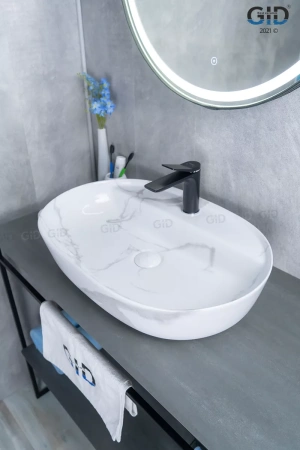 Накладная раковина GID Mnc346C 61x41 фото