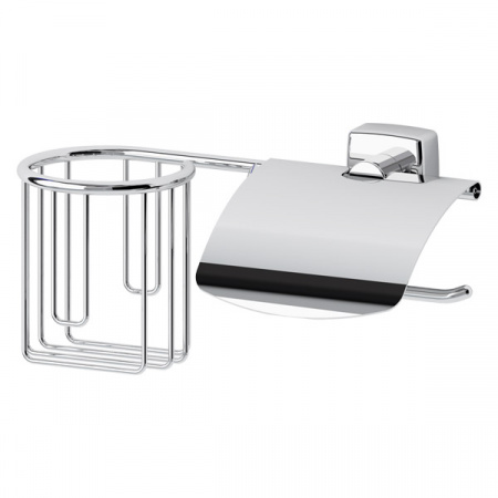Держатель освежителя и туалетной бумаги с крышкой FBS Esperado ESP 054 фото