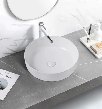 Накладная раковина Abber Bequem AC2100 46x46 фото