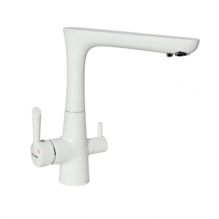 Смеситель для кухни с подключением фильтра Ewigstein 32235151 иней фото