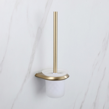 Щетка для туалета Abber Nord AA1532G золото матовое фото