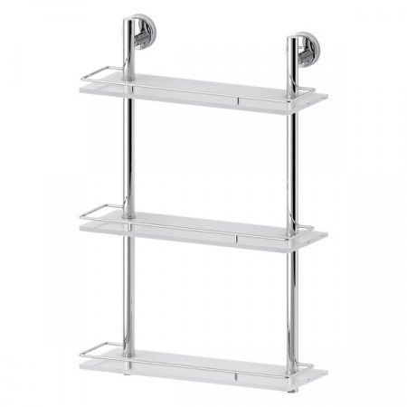 Полка с ограничителем тройная FBS Ellea ELL 068 40 см фото