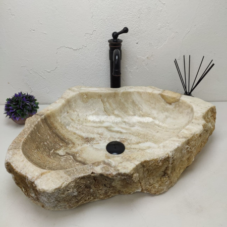 Накладная раковина из оникса Erozy BL EO-01221 (64*50*16) фото