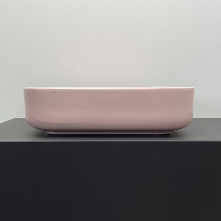 Накладная раковина Comforty T-Y9378MP 00-00007637 50x39 розовая матовая фото