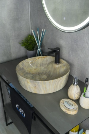 Накладная раковина GID MNC534 45х45 фото