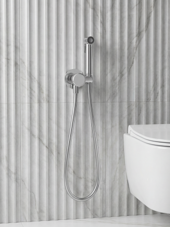 Гигиенический душ со смесителем AltroBagno Рикко (Ricco) ALTROBAGNORicco060128Cr хром фото