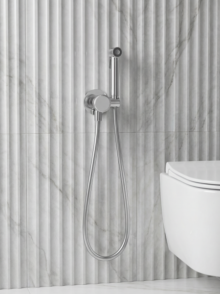 Гигиенический душ со смесителем AltroBagno Рикко (Ricco) ALTROBAGNORicco060128Cr хром фото