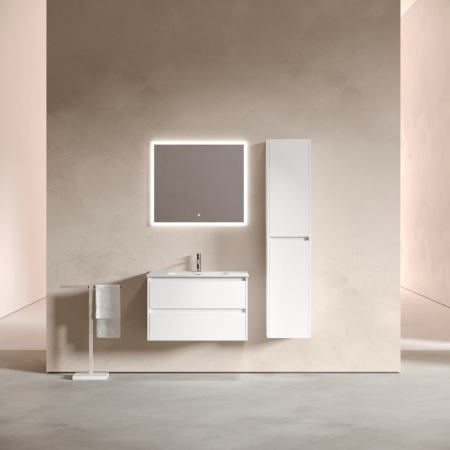 Тумба под раковину Sancos Libra LB80W белая фото