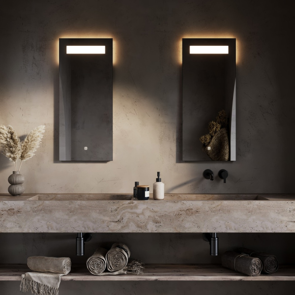 Зеркало с подсветкой Sancos Solo SL35 35x80 фото