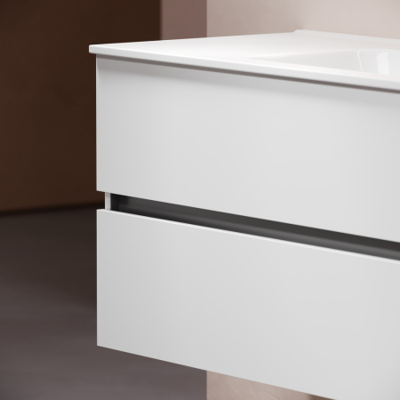 Тумба под раковину Sancos Urban UR120-1W белый глянец фото