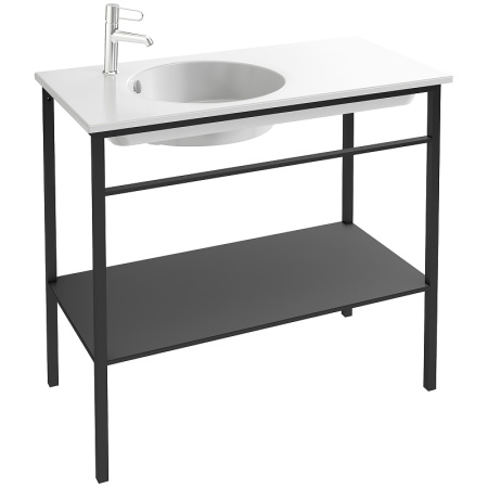 Раковина Jacob Delafon Odeon Rive Gauche EXAU112-Z-00 100 см фото