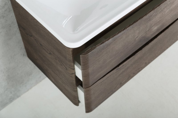 Тумба под раковину BelBagno Acqua ACQUA-1000-2C-SO-RNG 100 см Rovere Nature Grigio фото