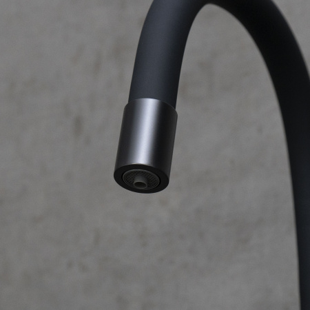 Смеситель для кухни с подключением к фильтру Lemark Expert LM5083BL-Black фото