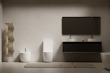 Биде напольное Abber Bequem AC1152 фото